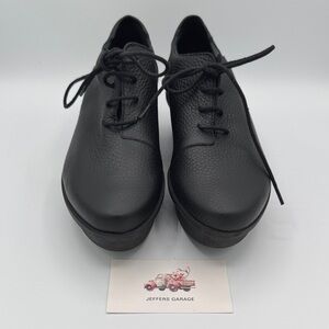 Arche Black Leather Women's Shoes